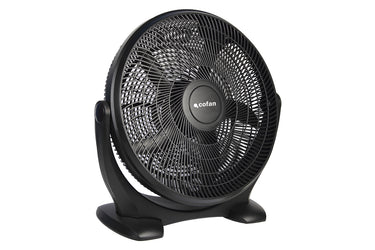 Cofan – Ventilador de Suelo Modelo Toledano | 5 Palas | 3 Velocidades | 90 W | Inclinable con Asa de Transporte